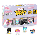 Funko Pop! Bitty: Sanrio - My Melody, Pochacco (Unicorn Party), Badtz-Maru, and Chase Mini Figure - 0.9 Inch (2.2 Cm)