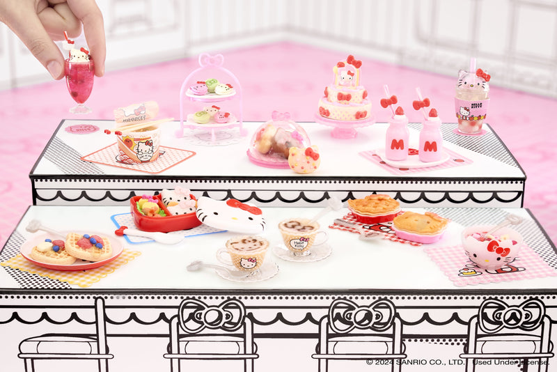 MGA's Miniverse Make It Mini Food Hello Kitty Mini Collectibles, Sanrio, Mystery Blind Packaging, DIY, Crafts, Resin Play, Replica Food, Novelty, NOT Edible, 8+