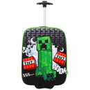 Bioworld Minecraft Creeper 2-Pack Carry On Luggage Set