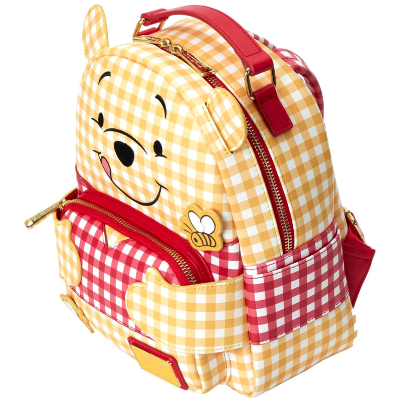 Loungefly DisneyWinnie The Pooh Gingham Mini Backpack