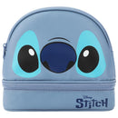 Bioworld Disney Stitch Big Face Blue Zippered Dome Cosmetic Case