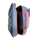 Bluey with Flowers and Butterfly Kids School Lunch Bag, Blue and Pink
