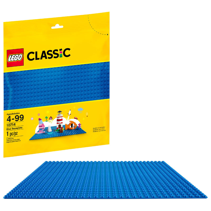 LEGO Classic Blue Baseplate 10714 Popular Toy Building Accessory
