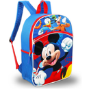 Disney Mickey Mouse With Donald Duck and Goofy 16" Backpack