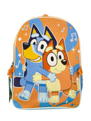 Bluey and Bingo 16" Backpack for School with Rectangular Lunch Bag, for Kids