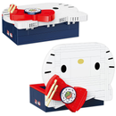 Sanrio Hello Kitty bento Box with Detailed face and mini Sushi Builds 191pcs