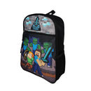 Minecraft Steve Alex 16" Backpack Creepers Zombies Diamond Sword