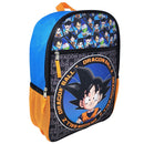 Dragon Ball Z Goku Backpack 16" DBZ Gohan Vegeta Piccolo Gotenks