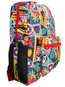 Marvel All Over Print Icons 16" Nylon School Backpack for Kids, with a front Pocket