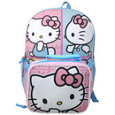 Hello Kitty 16" Pink Backpack with Rectangular Lunch Bag