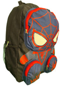 Spiderman Friends Miles 16" Backpack with 3 Zipper Pockets