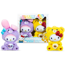 Care Bears x Hello Kitty Plush 2 Pack - Hello Kitty as Funshine Bear & My Melody as Share Bear