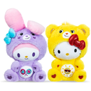 Care Bears x Hello Kitty Plush 2 Pack - Hello Kitty as Funshine Bear & My Melody as Share Bear