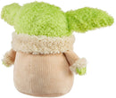 Mattel Star Wars Grogu Plush 12-inch Toy Figure, Soft 'n Fuzzy Character Doll with Sounds, Press Hands to Activate