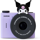 Kuromi Mini Kids Digital Camera & Video Camcorder by Kidamento, 32GB Memory Card, Adjustable Soft Strap Lanyard - Model A Kuromi