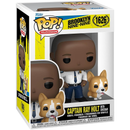 Funko POP with a Buddy from TVs Brooklyn Nine Nine Captain Ray Holt with Cheddar, Collectable Vinyl Figure, Gift Idea, Official Merchandise for Kids & Adults Collectors
