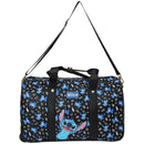 Bioworld Lilo & Stitch 17-Inch Wheeled Duffle Bag for Travel, School, Sports, Overnight stays, or Vacation