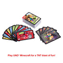 Uno Minecraft themed Matching Card Game for 2-10 Players Ages 7Y+