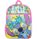 Disney Lilo and Stitch Chill Vibes Tropical 16" School Travel Backpack ages 3+