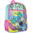 Disney Lilo and Stitch Chill Vibes Tropical 16" School Travel Backpack ages 3+