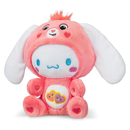 Loungefly Sanrio White Cinnamoroll Mini Faux Leather Backpack with front Pocket