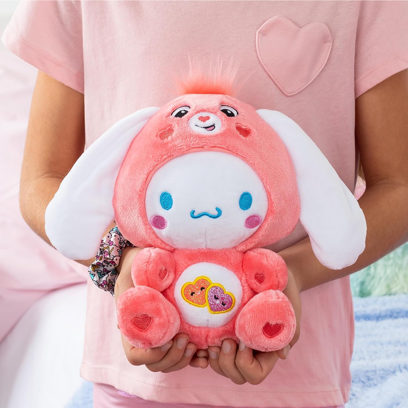 Loungefly Sanrio White Cinnamoroll Mini Faux Leather Backpack with front Pocket