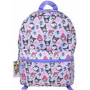 Kuromi All Over Nylon Purple Kids 16" School Backpack