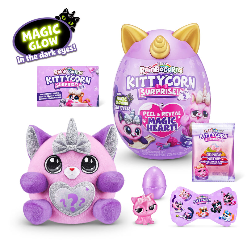 Rainbocorns Kittycorn Surprise Series 2 Plush Toy by ZURU