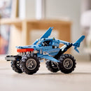 LEGO Technic Monster Jam Megalodon 42134 Model Building Kit; A 2-in-1 Build for Kids Who Love Monster Truck Toys; Kids Will Love Racing This Cool Shark Vehicle; For Ages 7+ (260 Pieces)