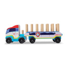 Melissa & Doug PAW Patrol Wooden ABC Block Truck (33 Pieces)