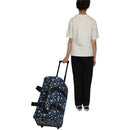 Bioworld Lilo & Stitch 17-Inch Wheeled Duffle Bag for Travel, School, Sports, Overnight stays, or Vacation