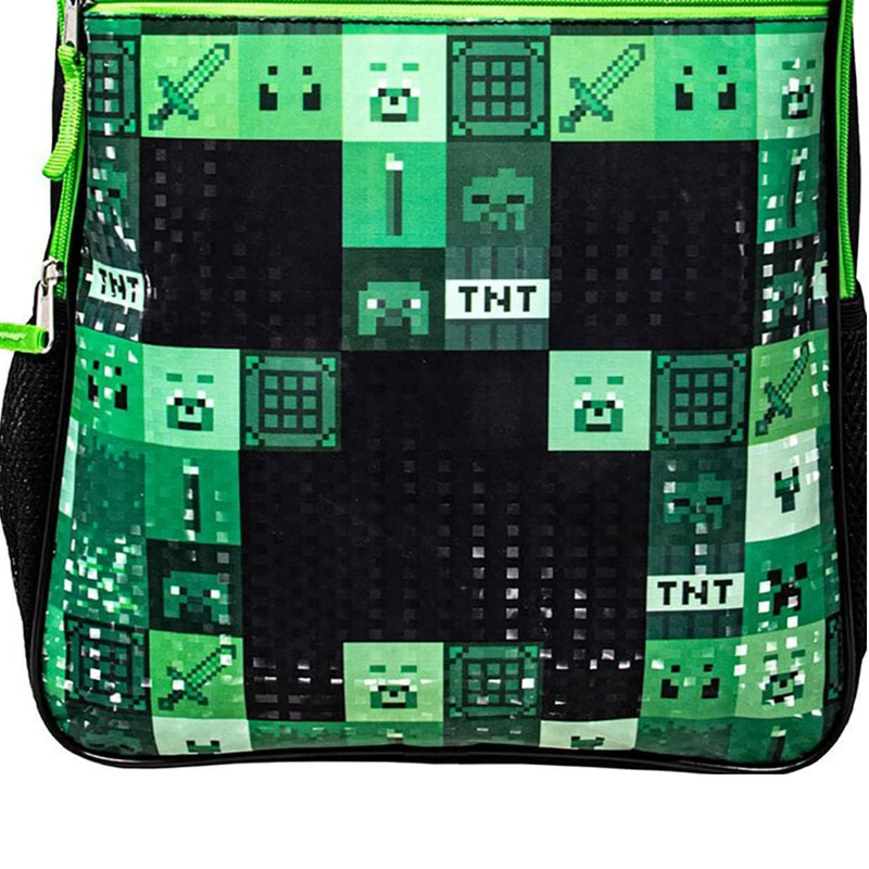 Minecraft Backpack 16" Creeper TNT Kids