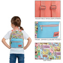 Bioworld Spongebob Squarepants Character All-Over Print 11" Mini Backpack