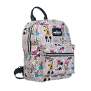 Disney Mickey and Friends 11" PU Leather Deluxe Pink Backpack for Everyday Function