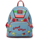 Loungefly Childs Play Chucky Cosplay Womens Double Strap Shoulder Bag Purse