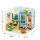 Rolife DW003 Super Creator Super Fruit Store: 116-Piece DIY Plastic Miniature House Kit