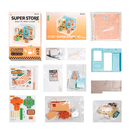 Rolife DW003 Super Creator Super Fruit Store: 116-Piece DIY Plastic Miniature House Kit