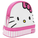 Bioworld Hello Kitty Big Face Pink Zippered Dome Cosmetic Case