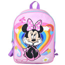 Disney Pink Minnie Mouse 16" School Backpack For Girls