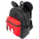 Loungefly x Mickey Suit Mini Saffiano Faux Leather Backpack