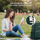 LOVEVOOK Laptop Backpack for Women with Pouch Pocket for Large Capacity,15.6 Inch Laptop Computer Bag Travel Backpack