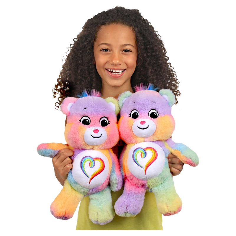 Care Bears 12" Plush Togetherness Bear, Perfect Stuffed Animal Support Gift, Super Soft and Cuddly