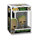 Funko Pop! Marvel: I Am Groot - Groot with Grunds Vinyl Bobblehead