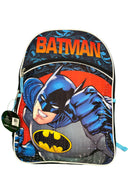 DC Comics Batman 16" Backpack with Side Mesh Pockets and front pocket