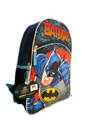 DC Comics Batman 16" Backpack with Side Mesh Pockets and front pocket