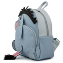 Loungefly Disney Eeyore Blue Mini Faux Leather Backpack with front Pocket