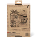 Fuggler Vacay Vibes by ZURU, Funny Ugly Monster, Plush, Collectible, Toy (Mr Buttons - Multi)