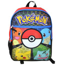 Pokemon "Pokeball" 16" Backpack with 1 Front Pocket