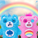 Fuggler Care Bears 9-Inch Plush Toy (Cheer Bear) by ZURU – Funny Ugly Monster Stuffed Animal with Human-Like Teeth