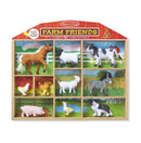 Melissa & Doug Farm Friends Collectible Toy Animal Figures (10 pcs)